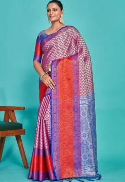 Kanchipuram Saree in Purple