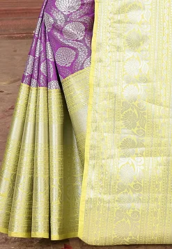 Kanchipuram Saree in Purple