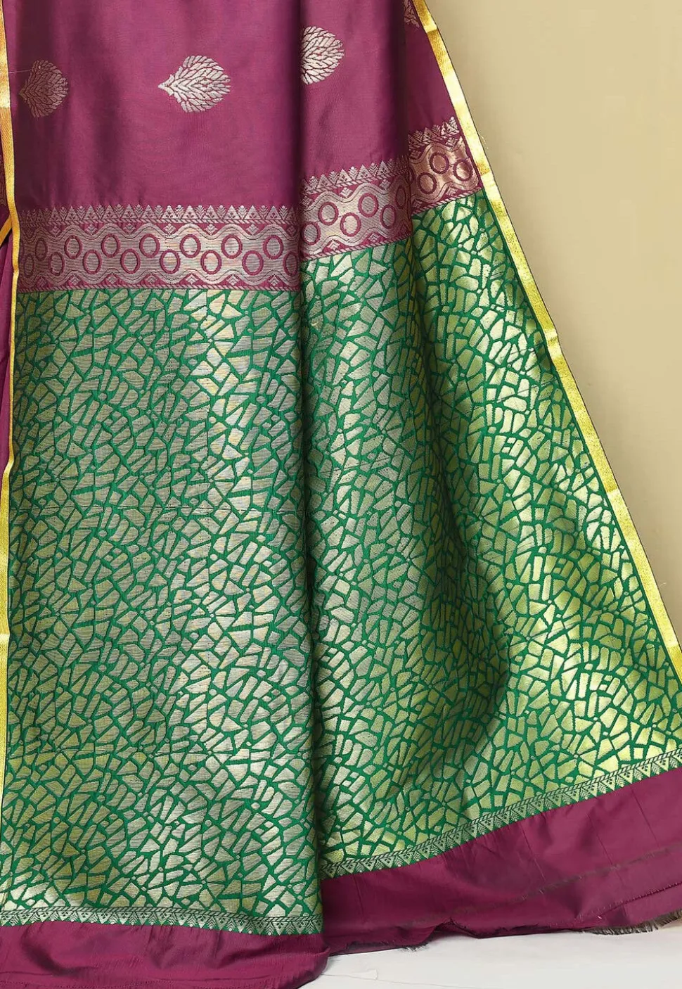 Kanchipuram Saree in Purple