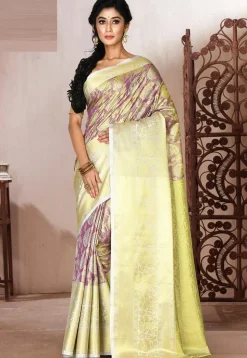 Kanchipuram Saree in Purple