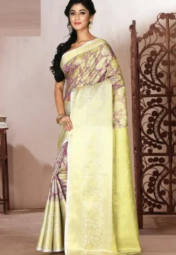 Kanchipuram Saree in Purple