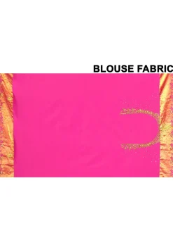 Kanchipuram Silk Saree in Fuchsia