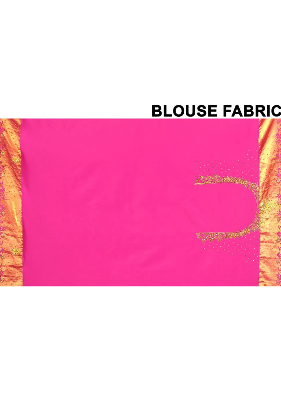 Kanchipuram Silk Saree in Fuchsia
