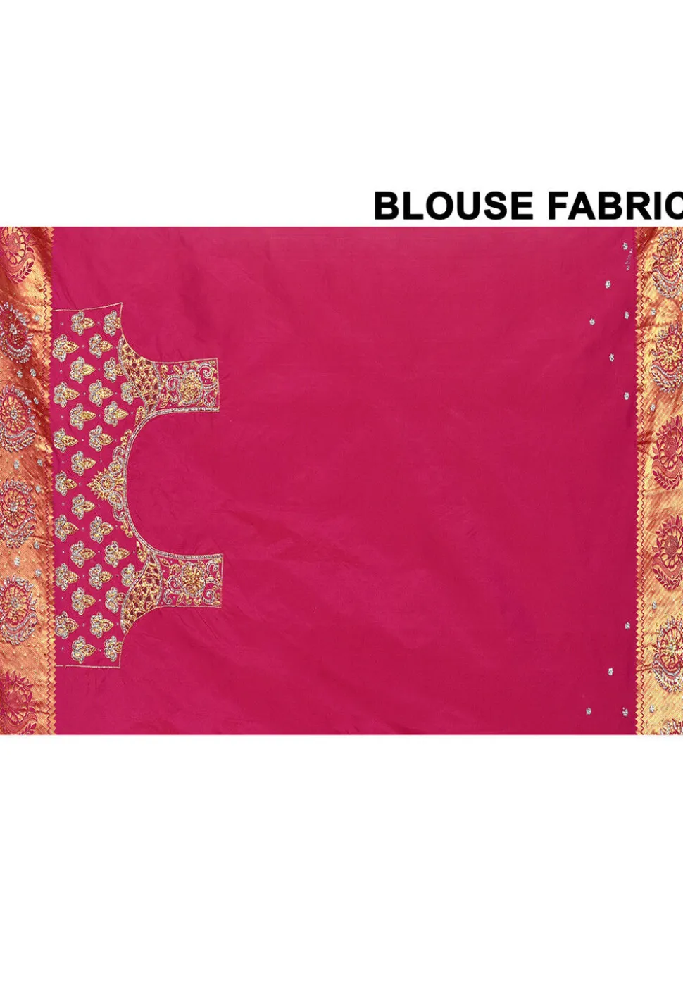 Kanchipuram Silk Saree in Dark Pink