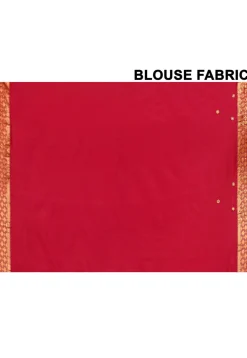 Kanchipuram Silk Saree in Wine