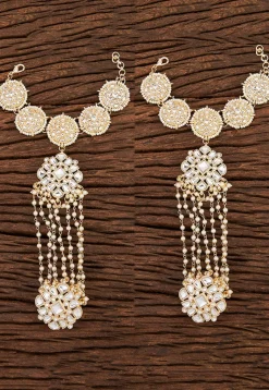 Kundan Adjustable Haath Phool Pair