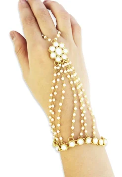 Kundan Adjustable Haath Phool