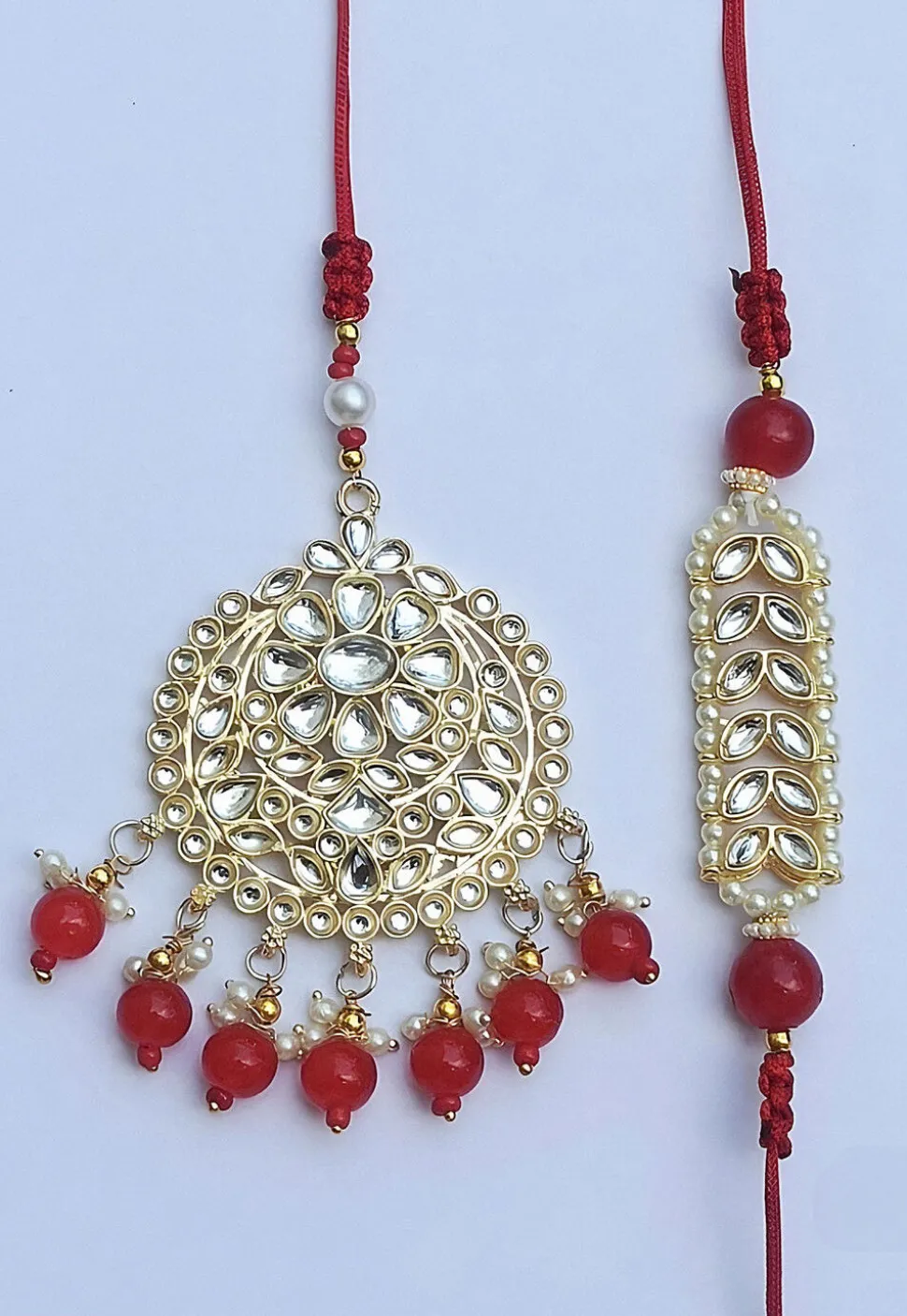 Kundan Bhaiya and Bhabhi Rakhi Pair