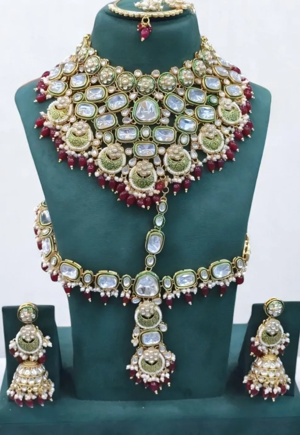 Kundan Choker Necklace Set