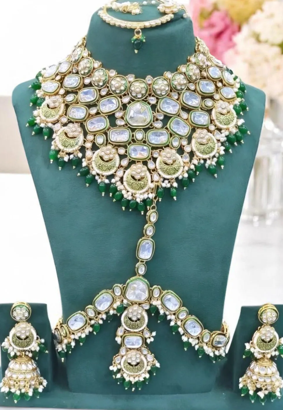 Kundan Choker Necklace Set