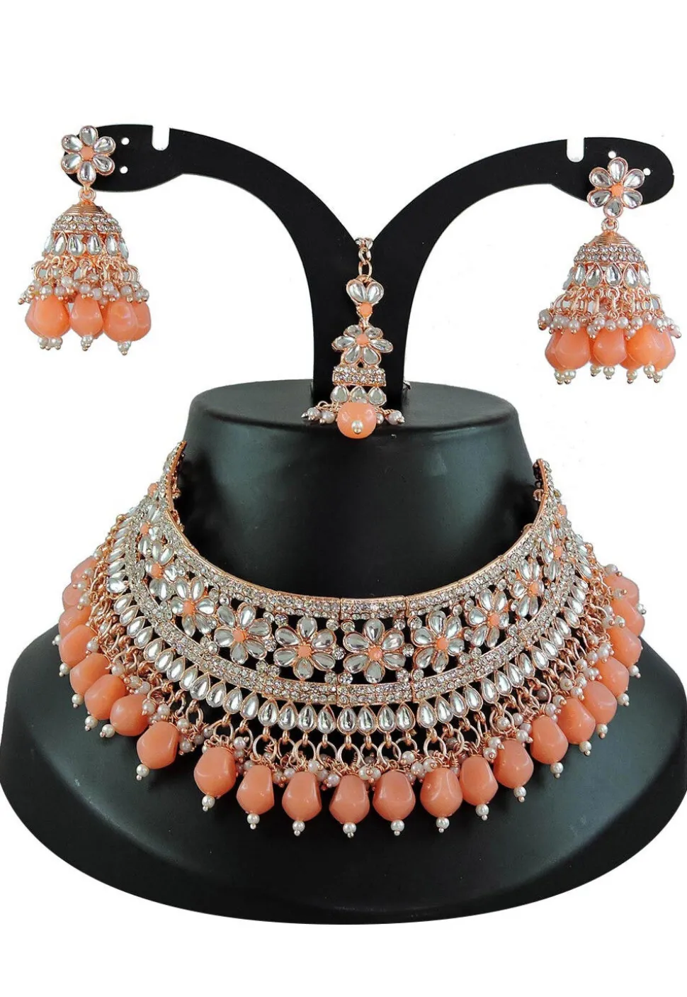 Kundan Choker Necklace Set