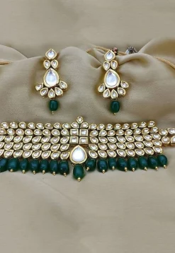 Kundan Choker Necklace Set