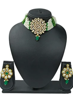 Kundan Choker Necklace Set