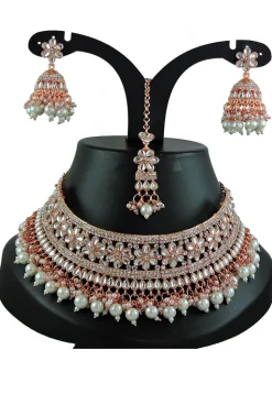 Kundan Choker Necklace Set