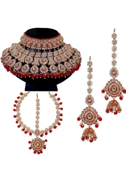 Kundan Choker Necklace Set