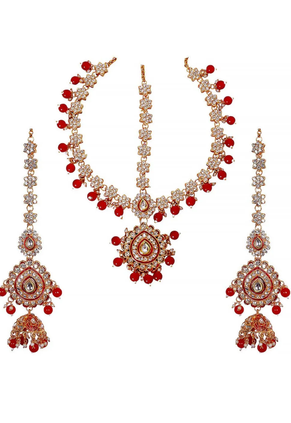 Kundan Choker Necklace Set