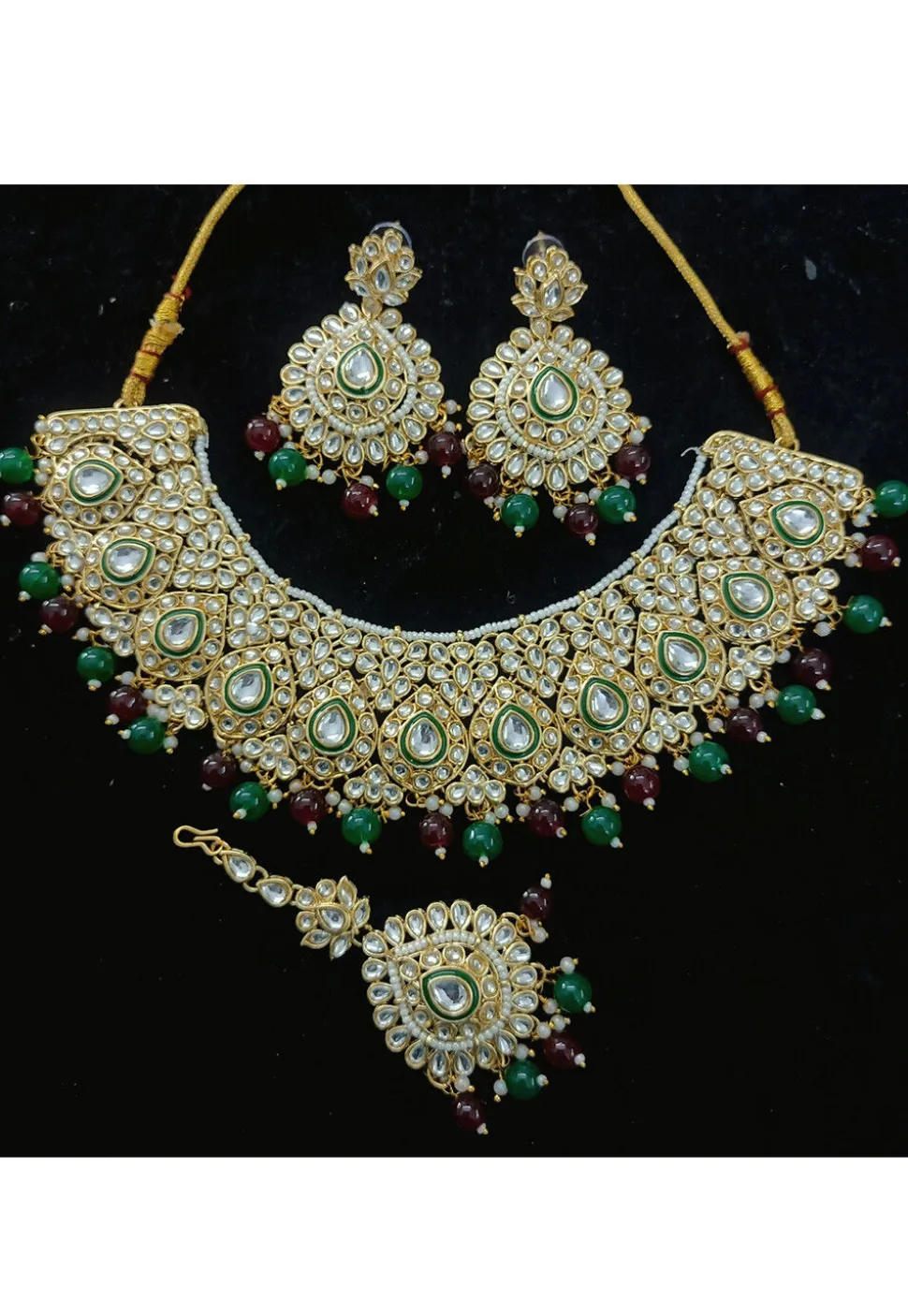 Kundan Choker Necklace Set
