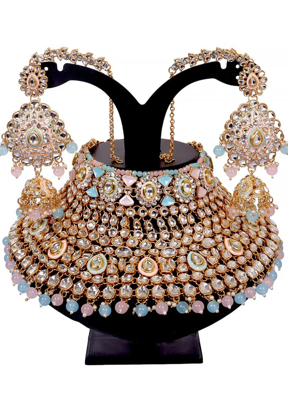 Kundan Choker Necklace Set