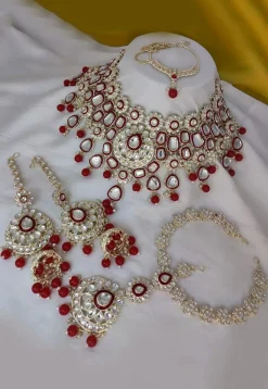 Kundan Choker Necklace Set