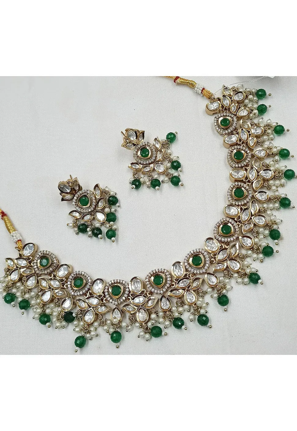 Kundan Choker Necklace Set
