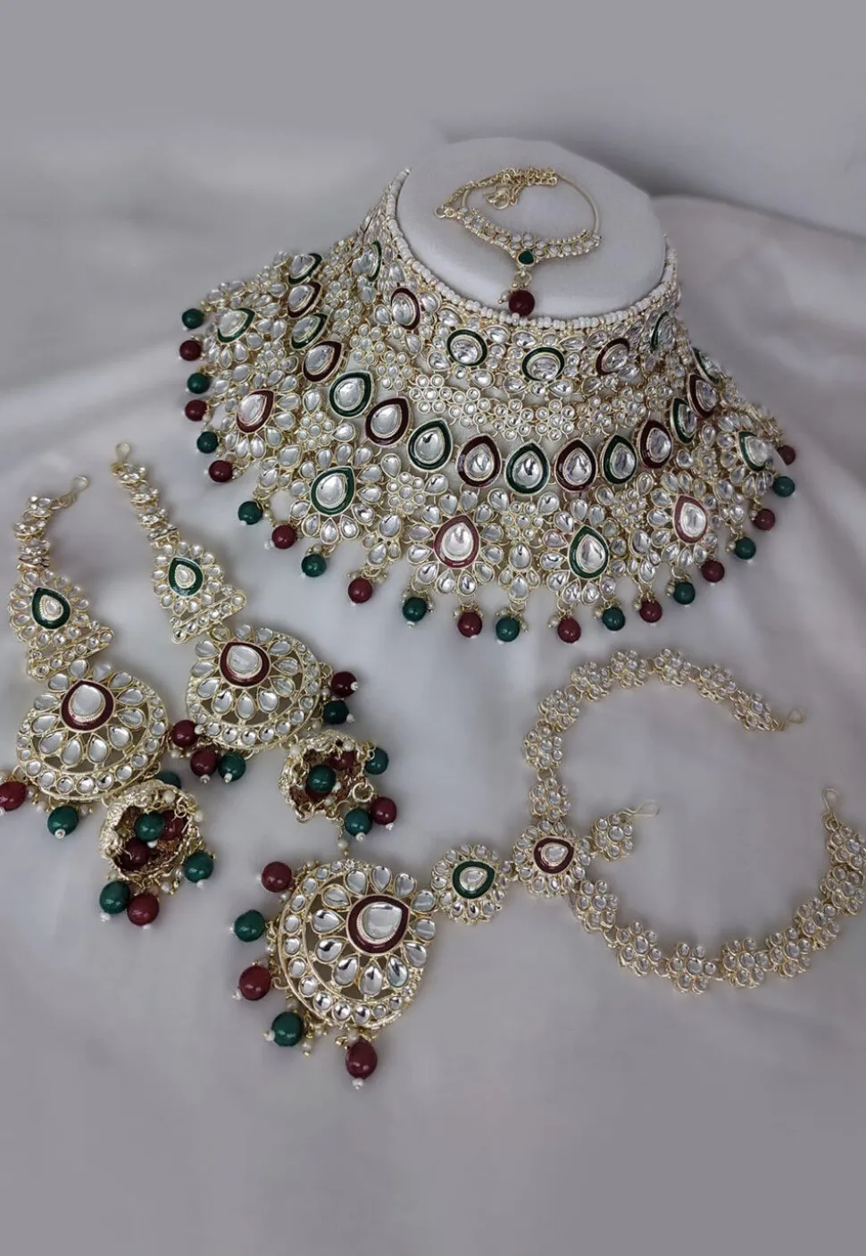 Kundan Choker Necklace Set