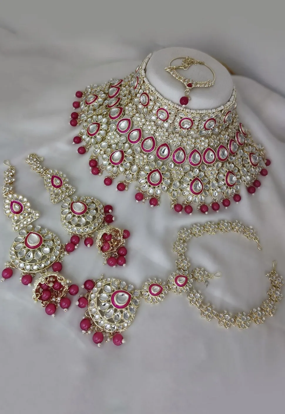 Kundan Choker Necklace Set