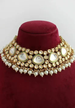 Kundan Choker Necklace Set