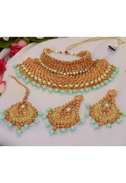 Kundan Choker Necklace Set