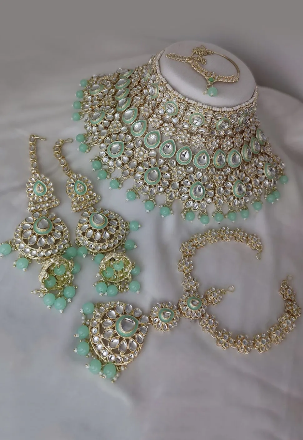 Kundan Choker Necklace Set