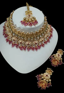 Kundan Choker Necklace Set