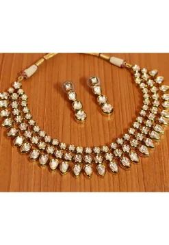 Kundan Choker Necklace Set