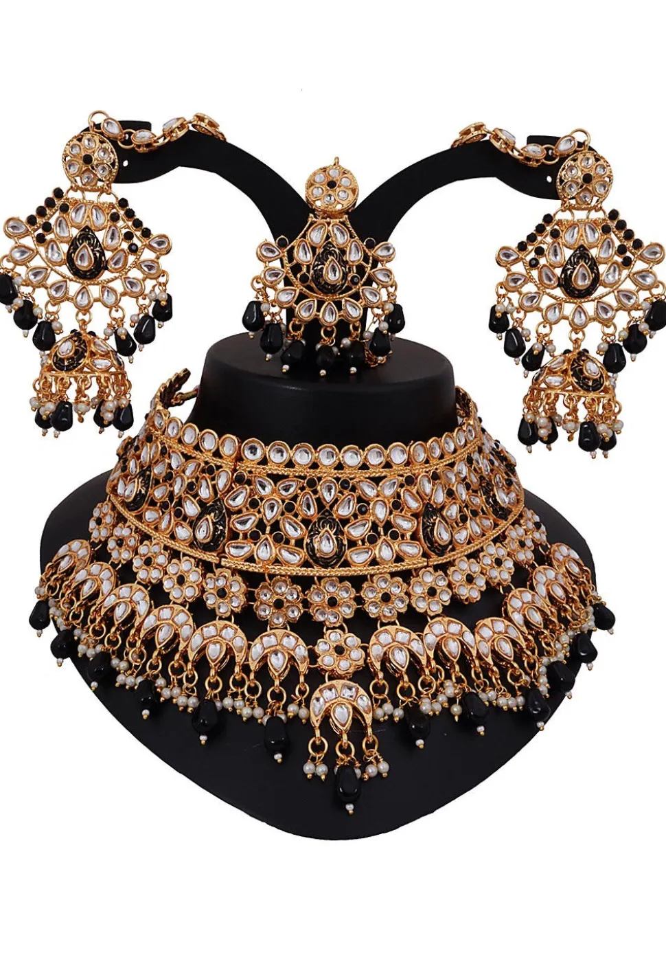 Kundan Choker Necklace Set