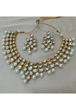 Kundan Choker Necklace Set