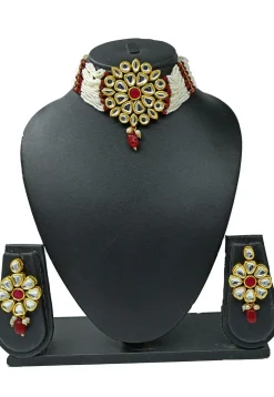 Kundan Choker Necklace Set