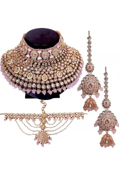 Kundan Choker Necklace Set