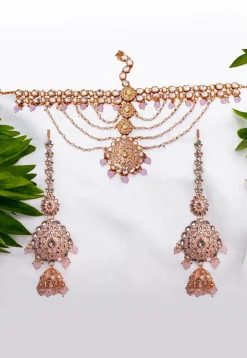 Kundan Choker Necklace Set