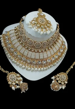 Kundan Choker Necklace Set