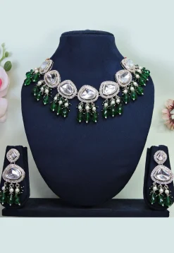 Kundan Choker Necklace Set