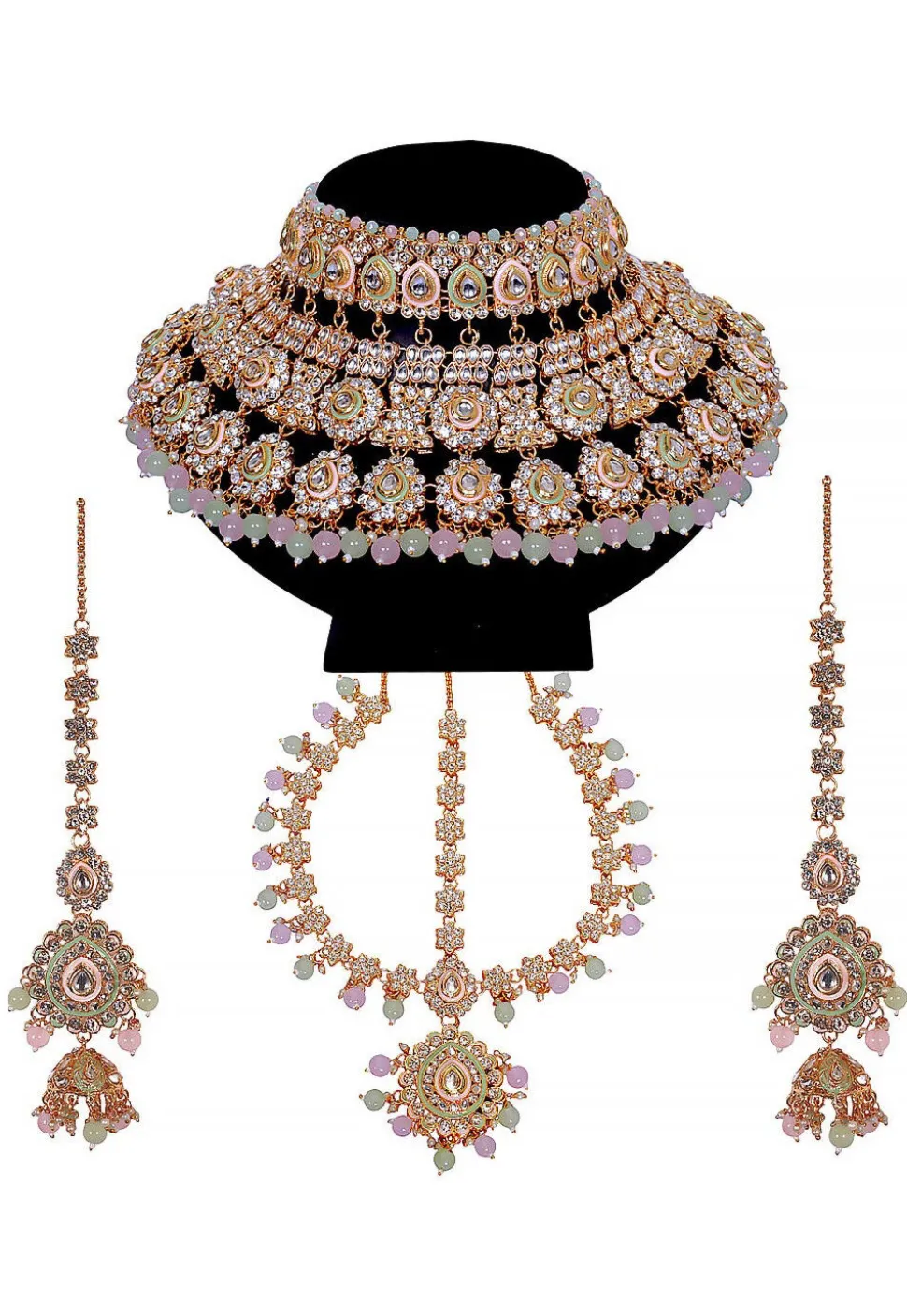Kundan Choker Necklace Set