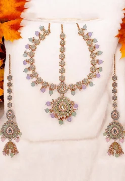 Kundan Choker Necklace Set