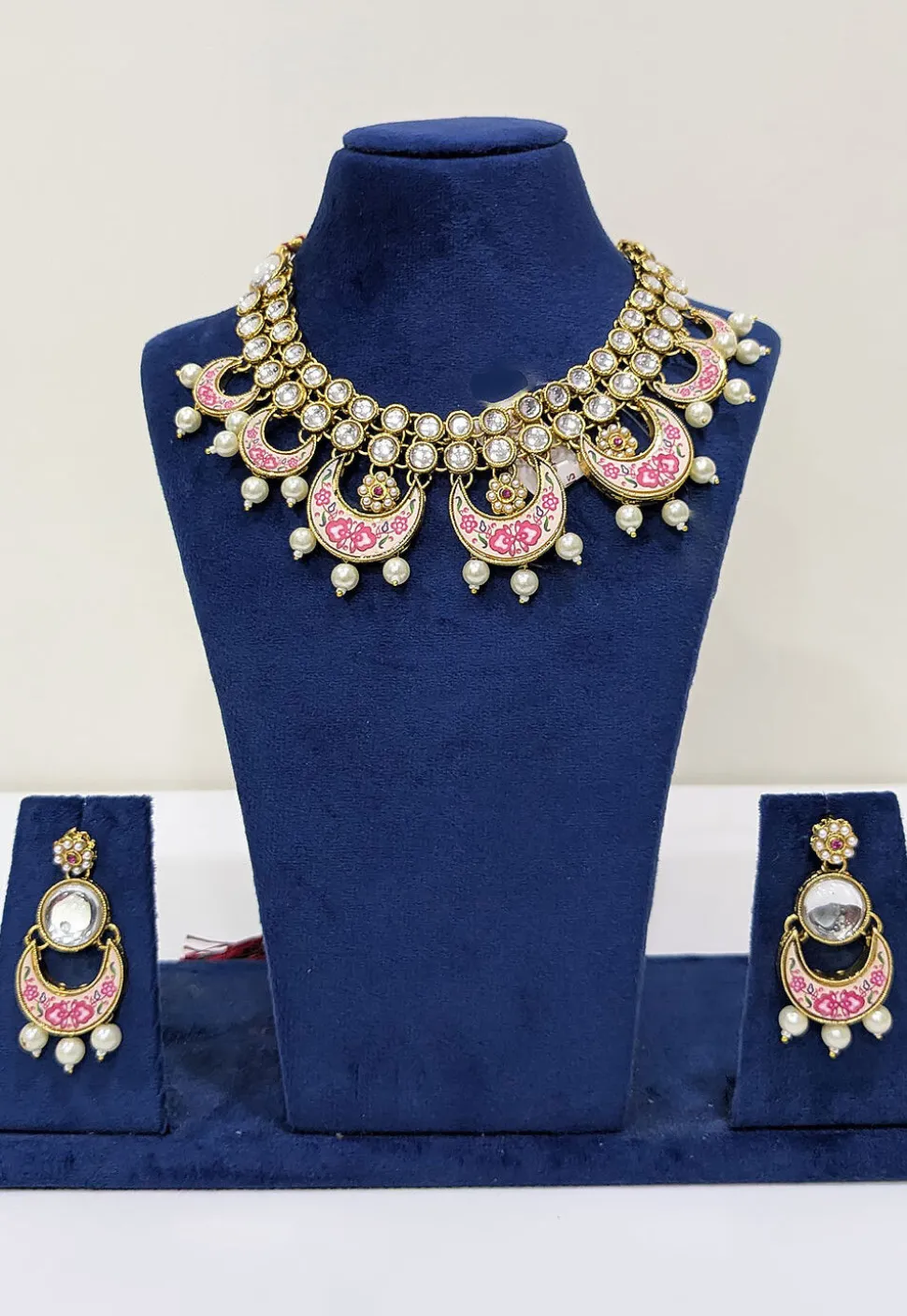 Kundan Choker Necklace Set