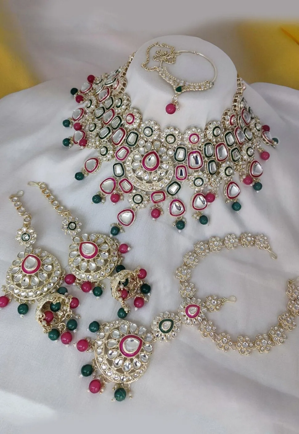 Kundan Choker Necklace Set