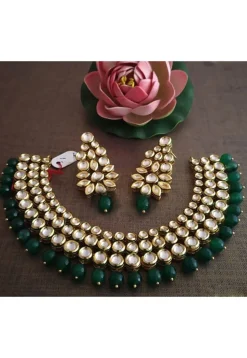 Kundan Choker Necklace Set