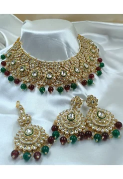Kundan Choker Necklace Set