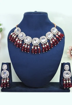 Kundan Choker Necklace Set
