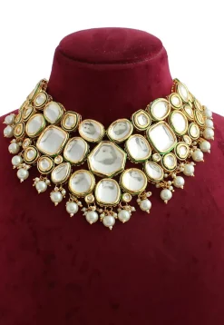 Kundan Choker Necklace Set