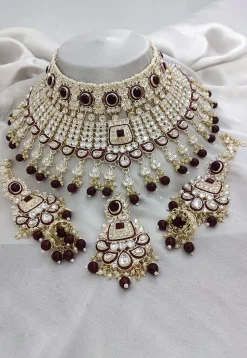 Kundan Choker Necklace Set