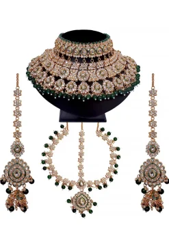 Kundan Choker Necklace Set