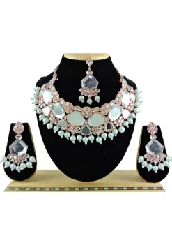 Kundan Choker Necklace Set