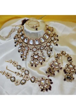 Kundan Choker Necklace Set